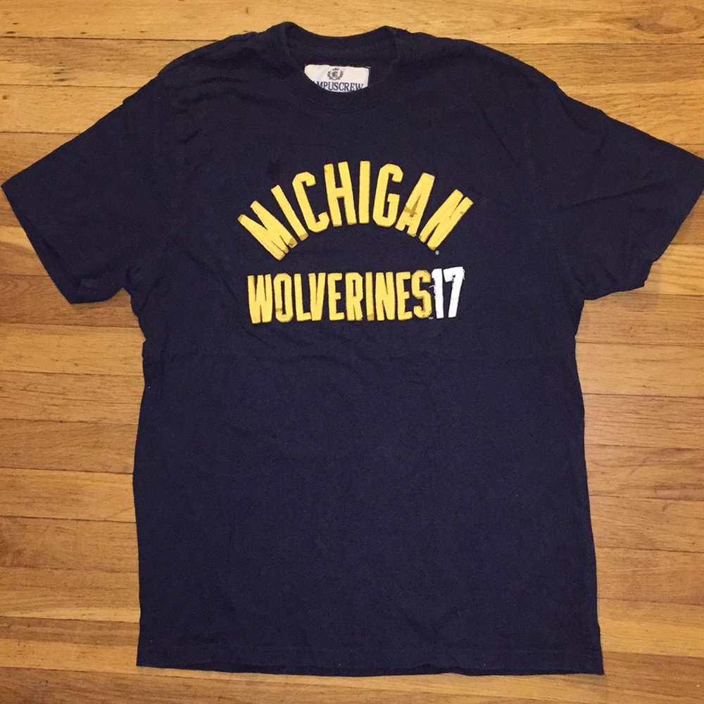Campus Crew Men's Michigan Wolverines T-Shirt